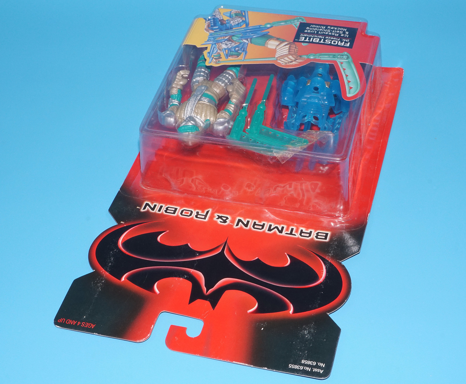BATMAN & ROBIN FROSTBITE MOC MOSC US CARD 1997 KENNER - Image 4