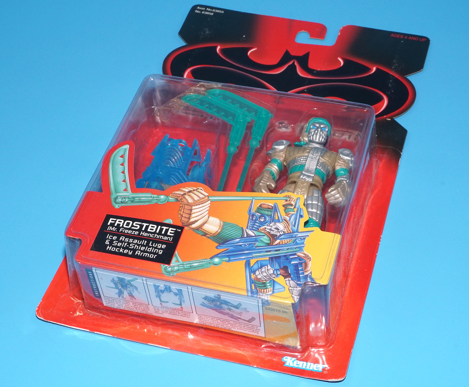 BATMAN & ROBIN FROSTBITE MOC MOSC US CARD 1997 KENNER - Image 6