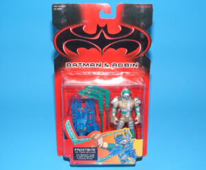 BATMAN & ROBIN FROSTBITE MOC MOSC US CARD 1997 KENNER