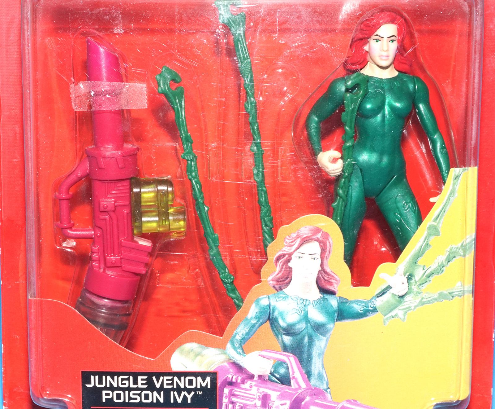 BATMAN & ROBIN JUNGLE VENOM POISON IVY MOC MOSC US CARD 1997 KENNER - Image 2