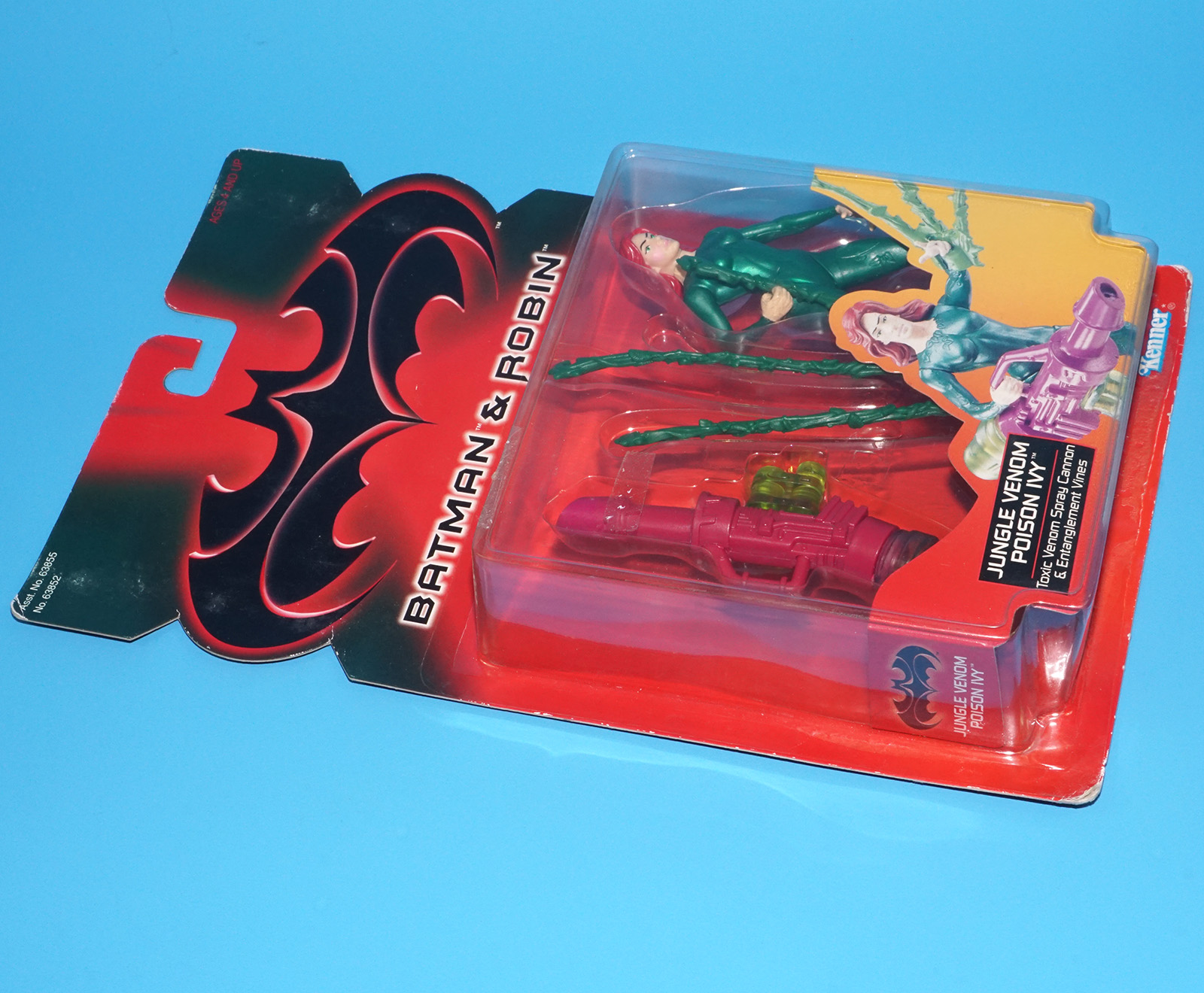 BATMAN & ROBIN JUNGLE VENOM POISON IVY MOC MOSC US CARD 1997 KENNER - Image 3