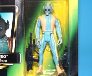 STAR WARS POTF2 GREEDO MOC MOSC US CARD 1996 KENNER