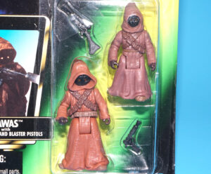 STAR WARS POTF2 JAWAS MOC MOSC US CARD 1996 KENNER
