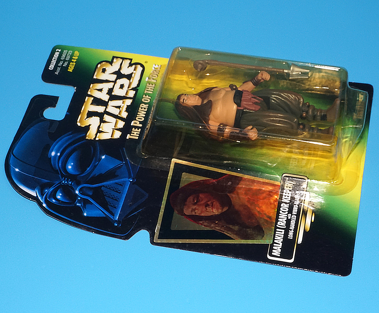 STAR WARS POTF2 MALAKILI (RANCOR KEEPER) MOC MOSC US CARD 1997 KENNER - Image 3
