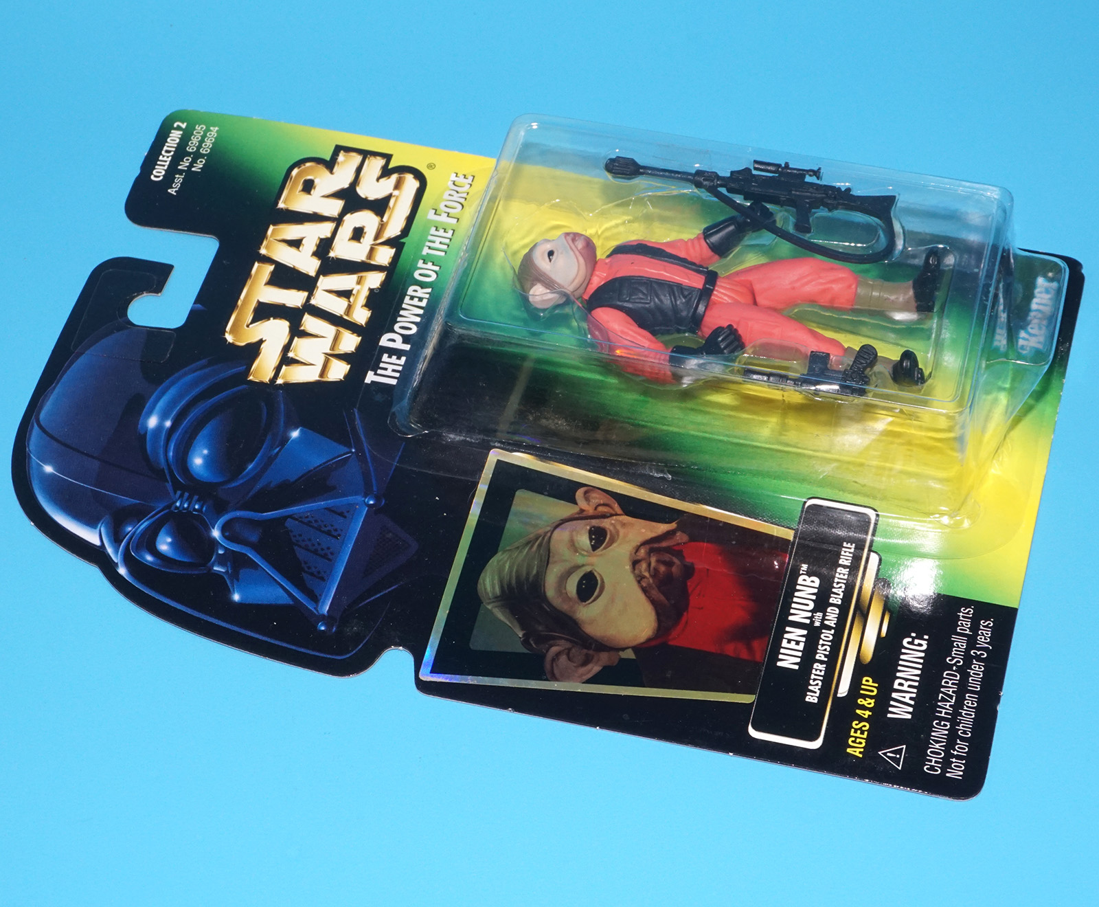 STAR WARS POTF2 NIEN NUNB MOC MOSC US CARD 1997 KENNER - Image 3