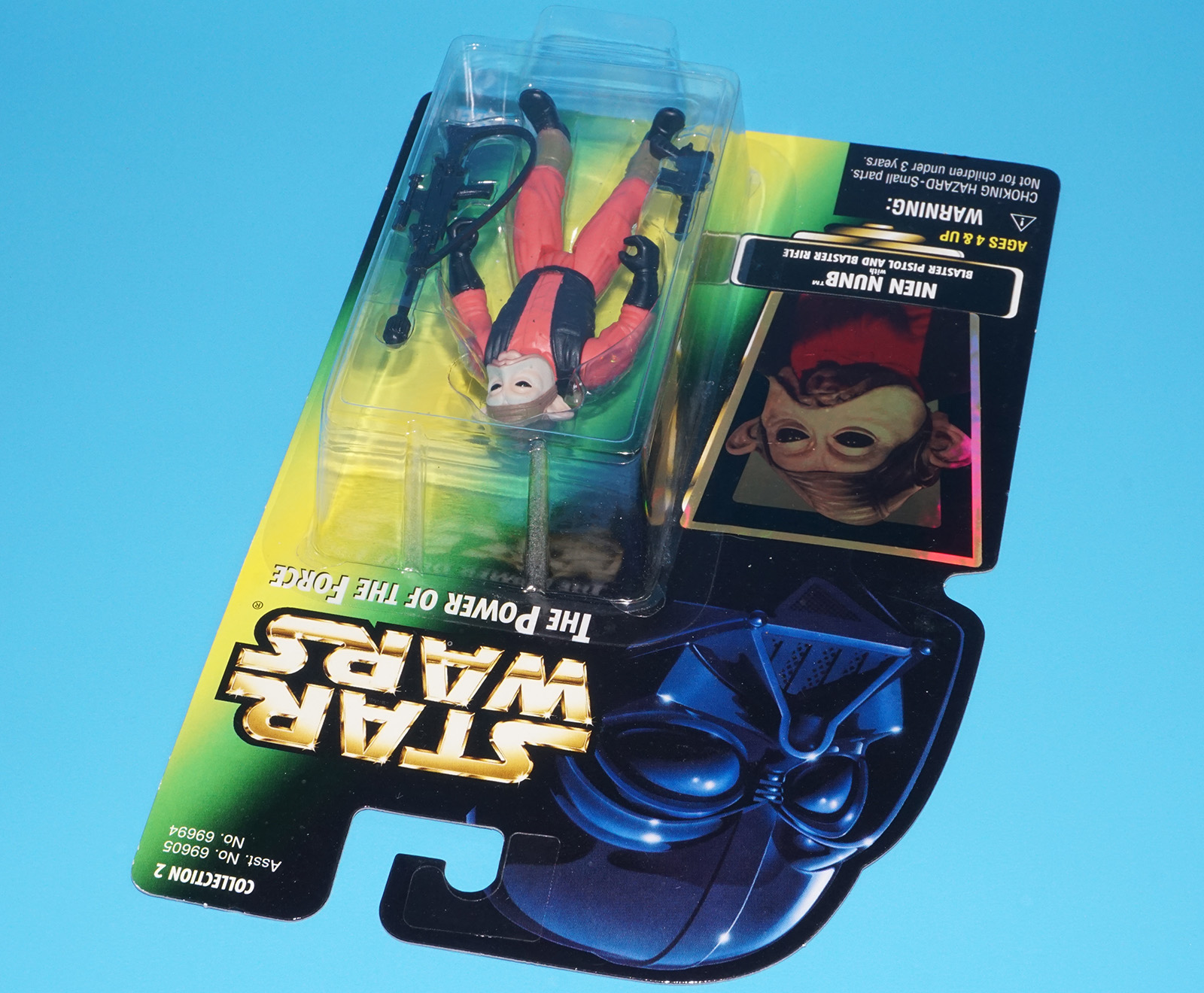 STAR WARS POTF2 NIEN NUNB MOC MOSC US CARD 1997 KENNER - Image 4
