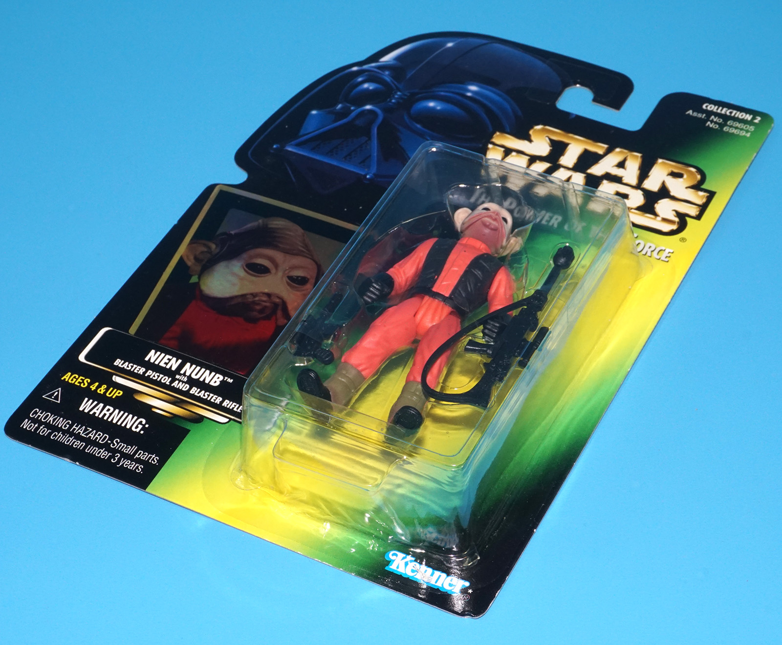 STAR WARS POTF2 NIEN NUNB MOC MOSC US CARD 1997 KENNER - Image 5