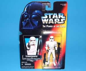STAR WARS POTF2 STORMTROOPER MOC MOSC US CARD 1995 KENNER