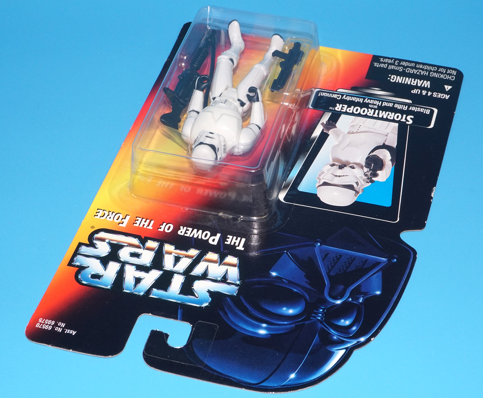 STAR WARS POTF2 STORMTROOPER MOC MOSC US CARD 1995 KENNER - Image 4