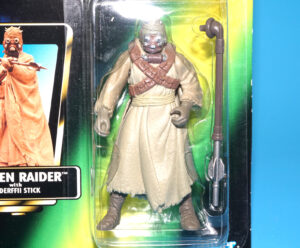 STAR WARS POTF2 TUSKEN RAIDER MOC MOSC US CARD 1996 KENNER