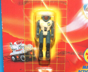 STARCOM LT. BOB T. ROGERS MOC MOSC EURO CARD 1990 MATTEL READ