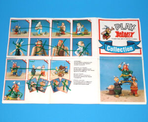 ASTERIX PLAY ACTION FIGURES TOY CATALOG KATALOG FOLDOUT 1980 TOYCLOUD
