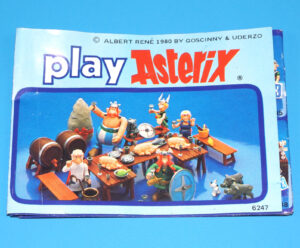 ASTERIX PLAY ACTION FIGURES TOY CATALOG KATALOG FOLDOUT 1984 CEJI TOYCLOUD
