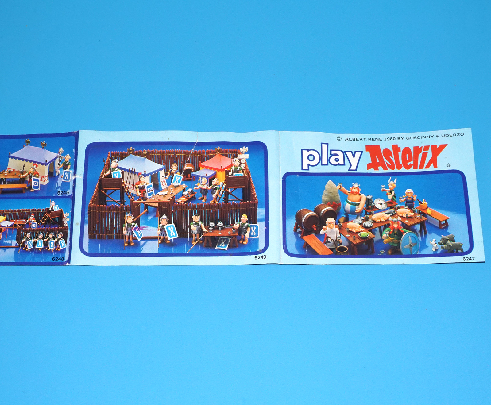 ASTERIX PLAY ACTION FIGURES TOY CATALOG KATALOG FOLDOUT 1984 CEJI TOYCLOUD - Image 5