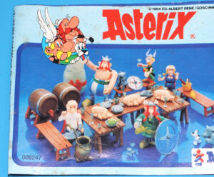 ASTERIX PLAY ACTION FIGURES TOY CATALOG KATALOG FOLDOUT 1985 CEJI TOYCLOUD PIRATES