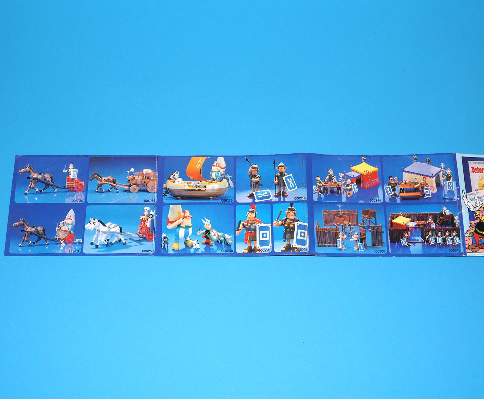 ASTERIX PLAY ACTION FIGURES TOY CATALOG KATALOG FOLDOUT 1985 CEJI TOYCLOUD PIRATES - Image 3