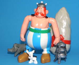 ASTERIX PLAY ACTION FIGURES 6201 OBELIX 100% COMPLETE 1980 TOYCLOUD
