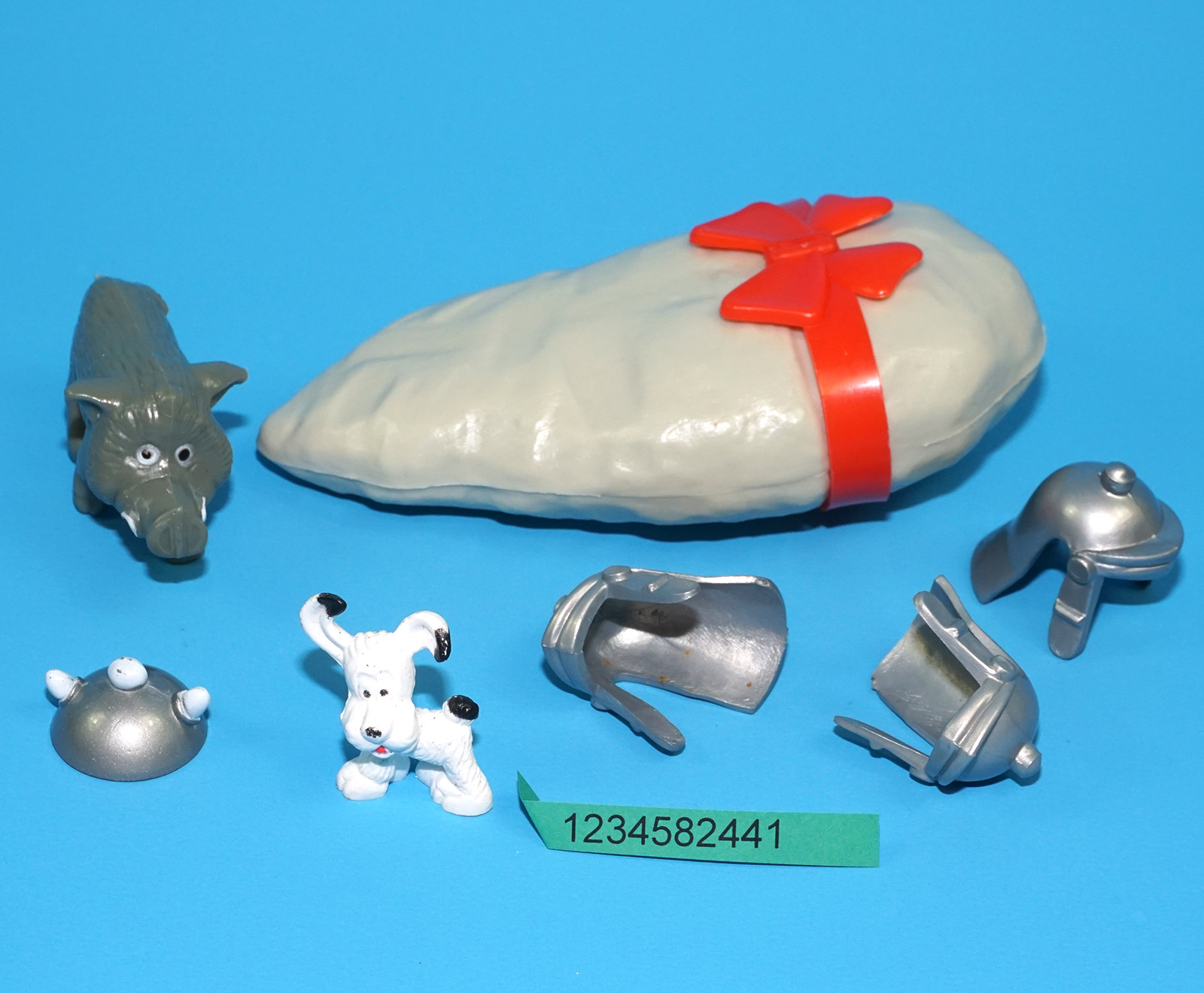 ASTERIX PLAY ACTION FIGURES 6201 OBELIX 100% COMPLETE 1980 TOYCLOUD - Image 5