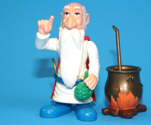 ASTERIX PLAY ACTION FIGURES 6202 GETAFIX 100% COMPLETE 1984 CEJI TOYCLOUD