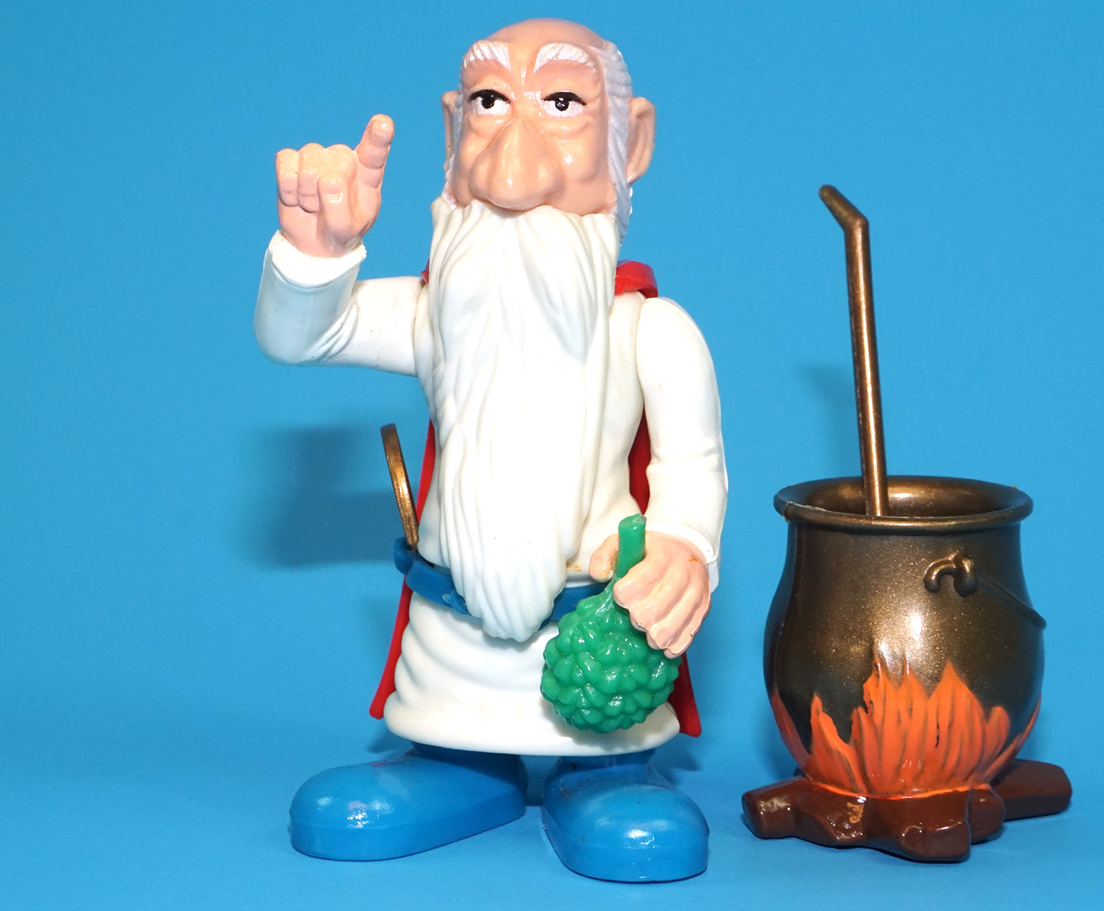 ASTERIX PLAY ACTION FIGURES 6202 GETAFIX 100% COMPLETE 1984 CEJI TOYCLOUD - Image 2
