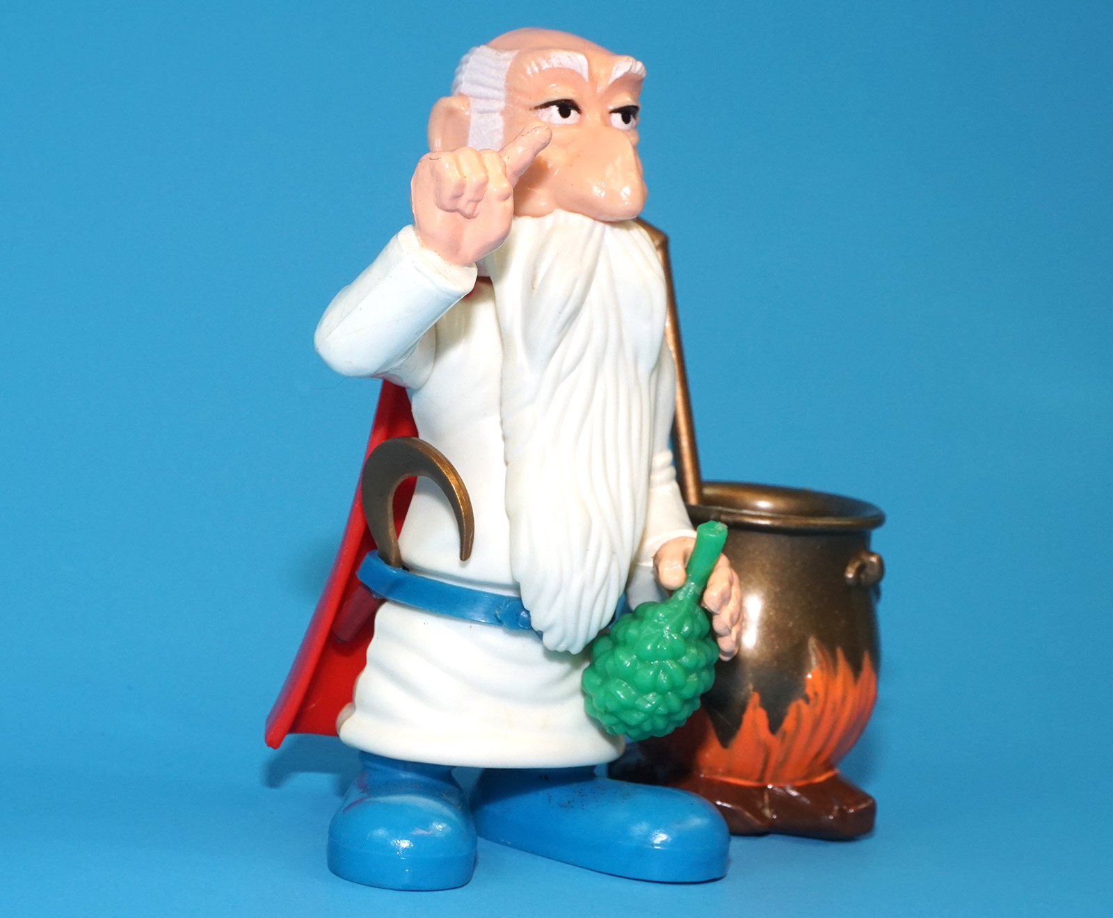 ASTERIX PLAY ACTION FIGURES 6202 GETAFIX 100% COMPLETE 1984 CEJI TOYCLOUD - Image 3