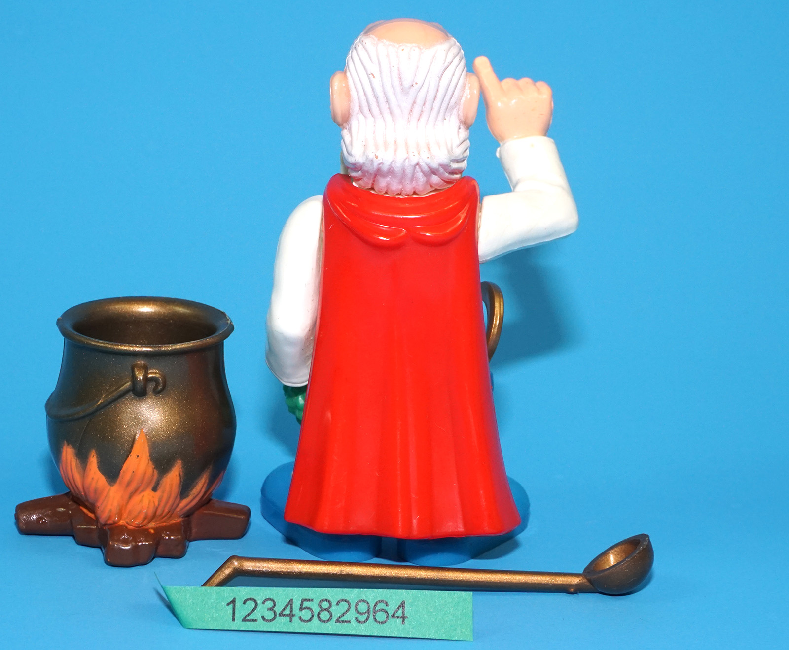 ASTERIX PLAY ACTION FIGURES 6202 GETAFIX 100% COMPLETE 1984 CEJI TOYCLOUD - Image 4