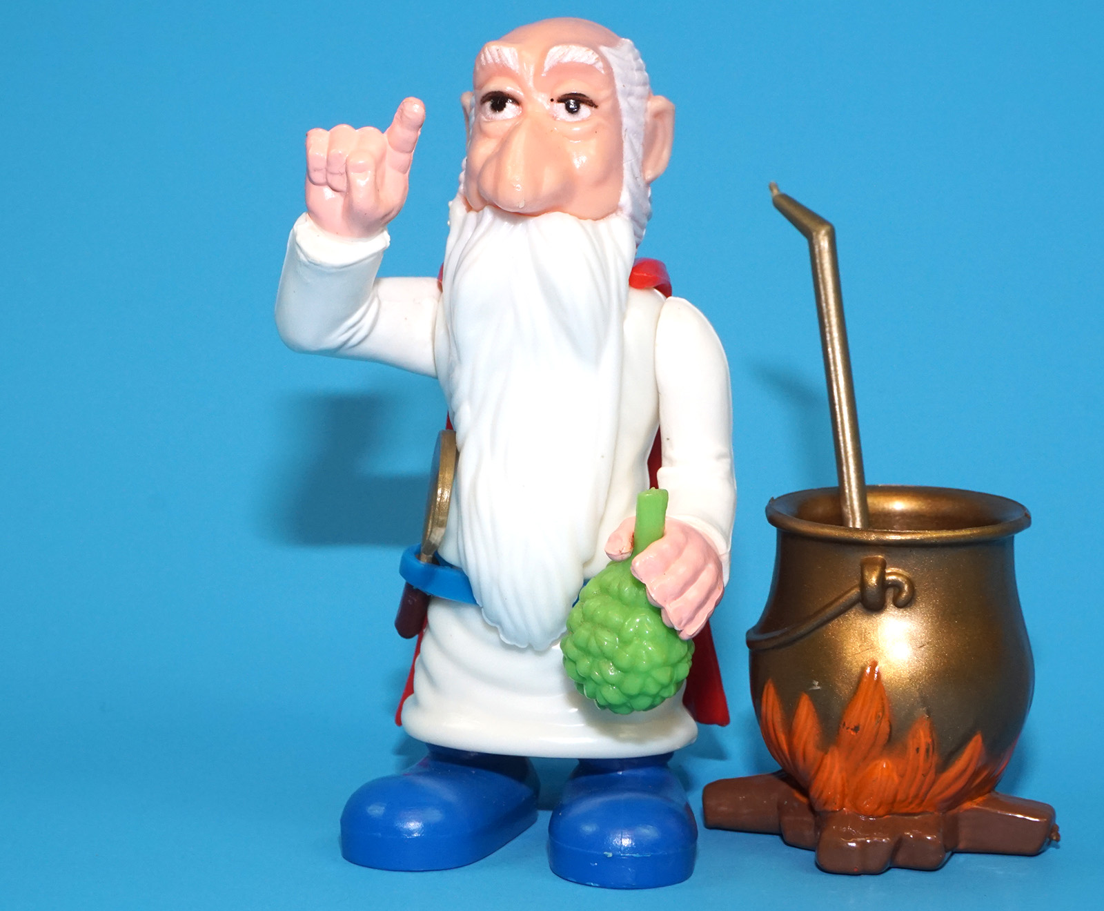 ASTERIX PLAY ACTION FIGURES 6202 GETAFIX 100% COMPLETE 1984 CEJI TOYCLOUD - Image 2