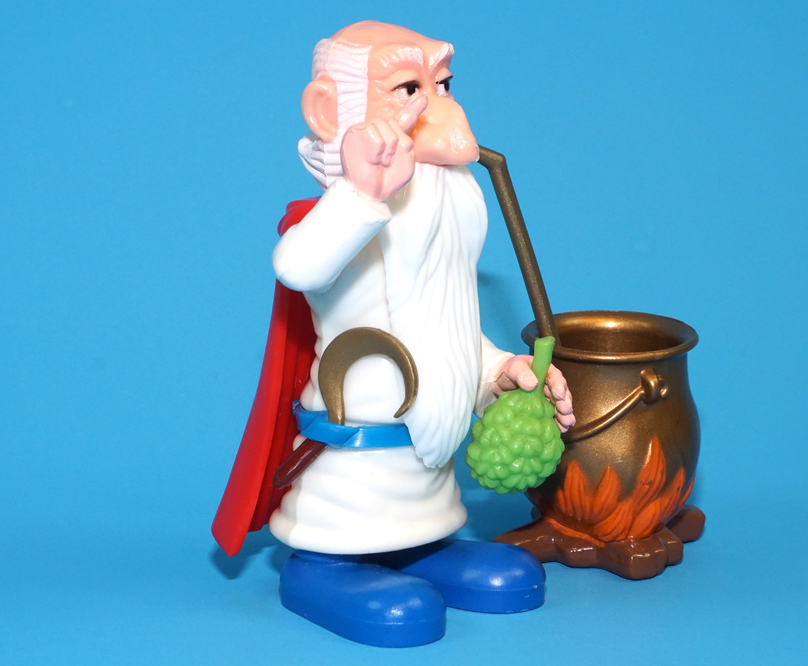 ASTERIX PLAY ACTION FIGURES 6202 GETAFIX 100% COMPLETE 1984 CEJI TOYCLOUD - Image 3