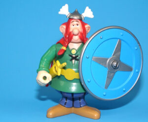 ASTERIX PLAY ACTION FIGURES 6203 VITALSTATISTIX 100% COMPLETE 1980 TOYCLOUD