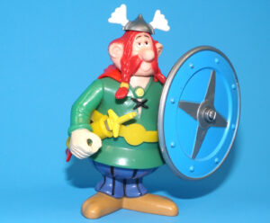 ASTERIX PLAY ACTION FIGURES 6203 VITALSTATISTIX 100% COMPLETE 1980 TOYCLOUD