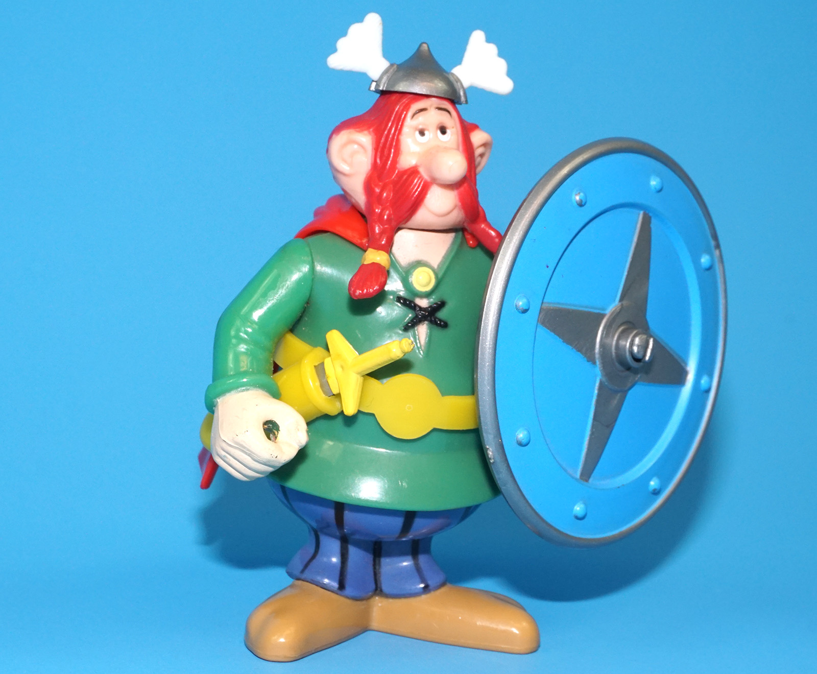 ASTERIX PLAY ACTION FIGURES 6203 VITALSTATISTIX 100% COMPLETE 1980 TOYCLOUD - Image 2