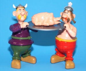 ASTERIX PLAY ACTION FIGURES 6214 VITALSTATISTIX’S CARRIERS 100% COMPLETE 1980 TOYCLOUD