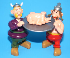 ASTERIX PLAY ACTION FIGURES 6214 VITALSTATISTIX’S CARRIERS 100% COMPLETE 1980 TOYCLOUD