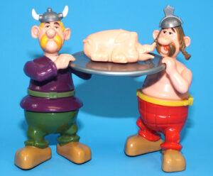 ASTERIX PLAY ACTION FIGURES 6214 VITALSTATISTIX’S CARRIERS 100% COMPLETE 1980 TOYCLOUD