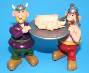 ASTERIX PLAY ACTION FIGURES 6214 VITALSTATISTIX’S CARRIERS 100% COMPLETE 1980 TOYCLOUD