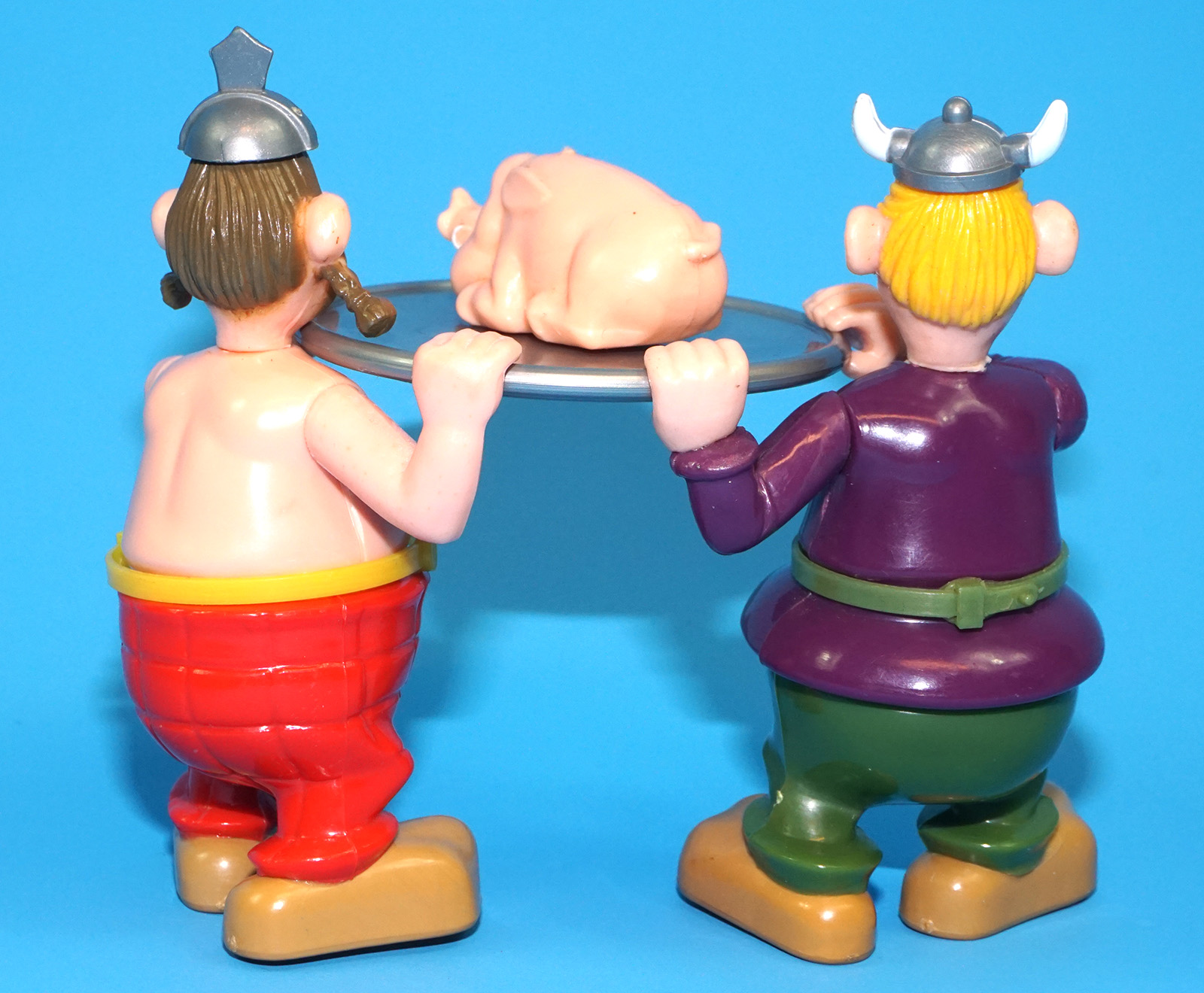 ASTERIX PLAY ACTION FIGURES 6214 VITALSTATISTIX'S CARRIERS 100% COMPLETE 1980 TOYCLOUD - Image 3