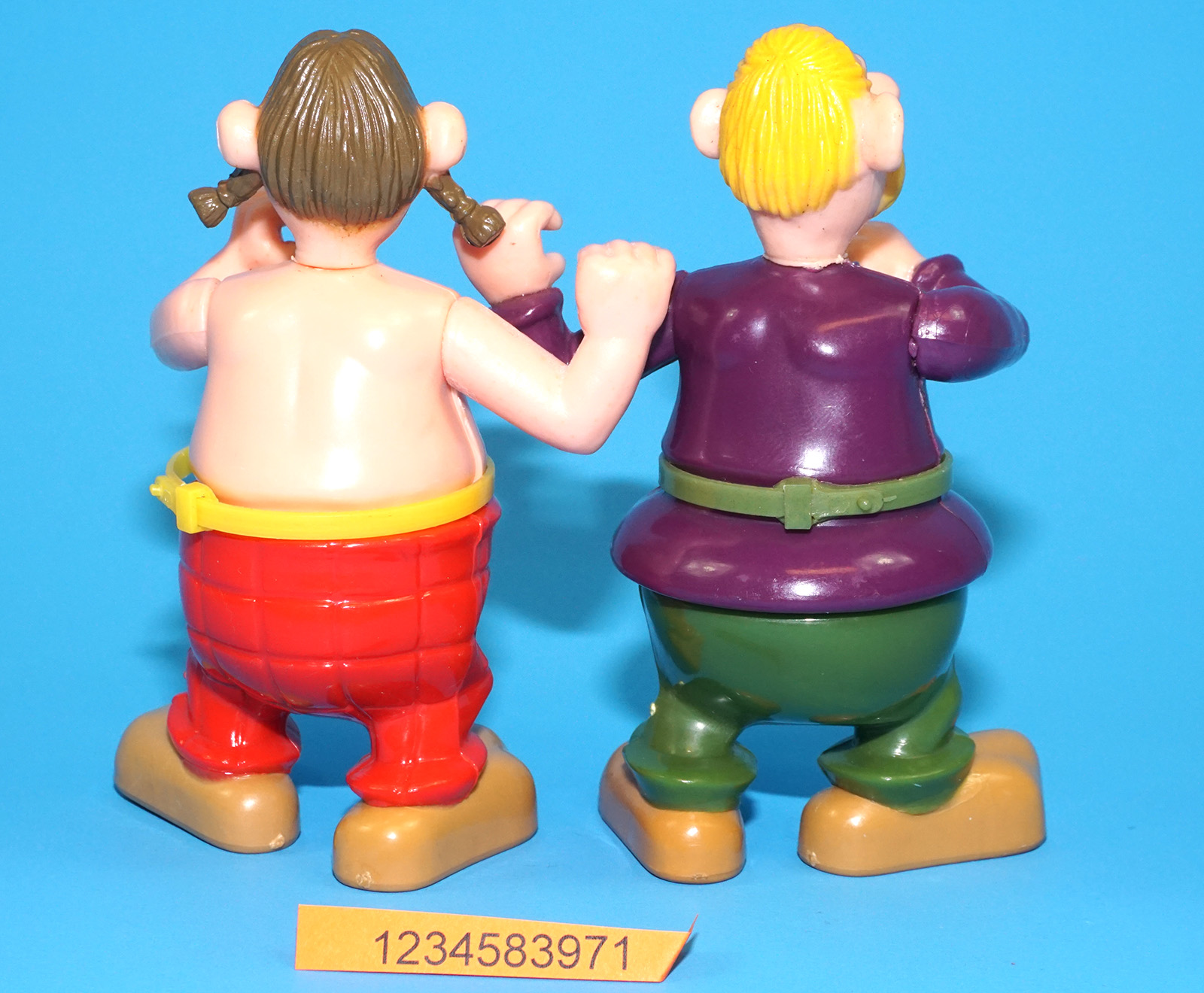 ASTERIX PLAY ACTION FIGURES 6214 VITALSTATISTIX'S CARRIERS 100% COMPLETE 1980 TOYCLOUD - Image 5