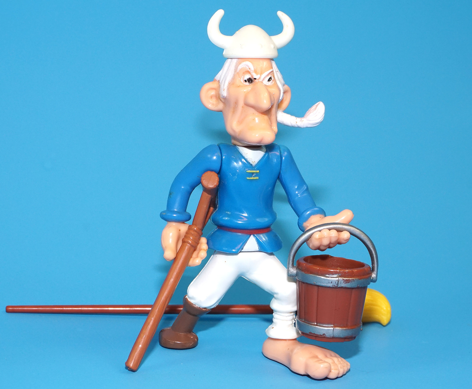ASTERIX PLAY ACTION FIGURES 6226 PIRATE PEG LEG 100% COMPLETE 1984 CEJI TOYCLOUD - Image 3