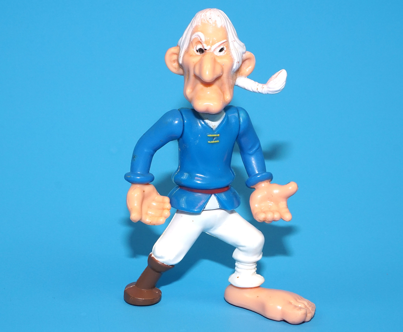 ASTERIX PLAY ACTION FIGURES 6226 PIRATE PEG LEG 100% COMPLETE 1984 CEJI TOYCLOUD - Image 5