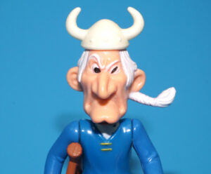 ASTERIX PLAY ACTION FIGURES 6226 PIRATE PEG LEG 100% COMPLETE 1984 CEJI TOYCLOUD