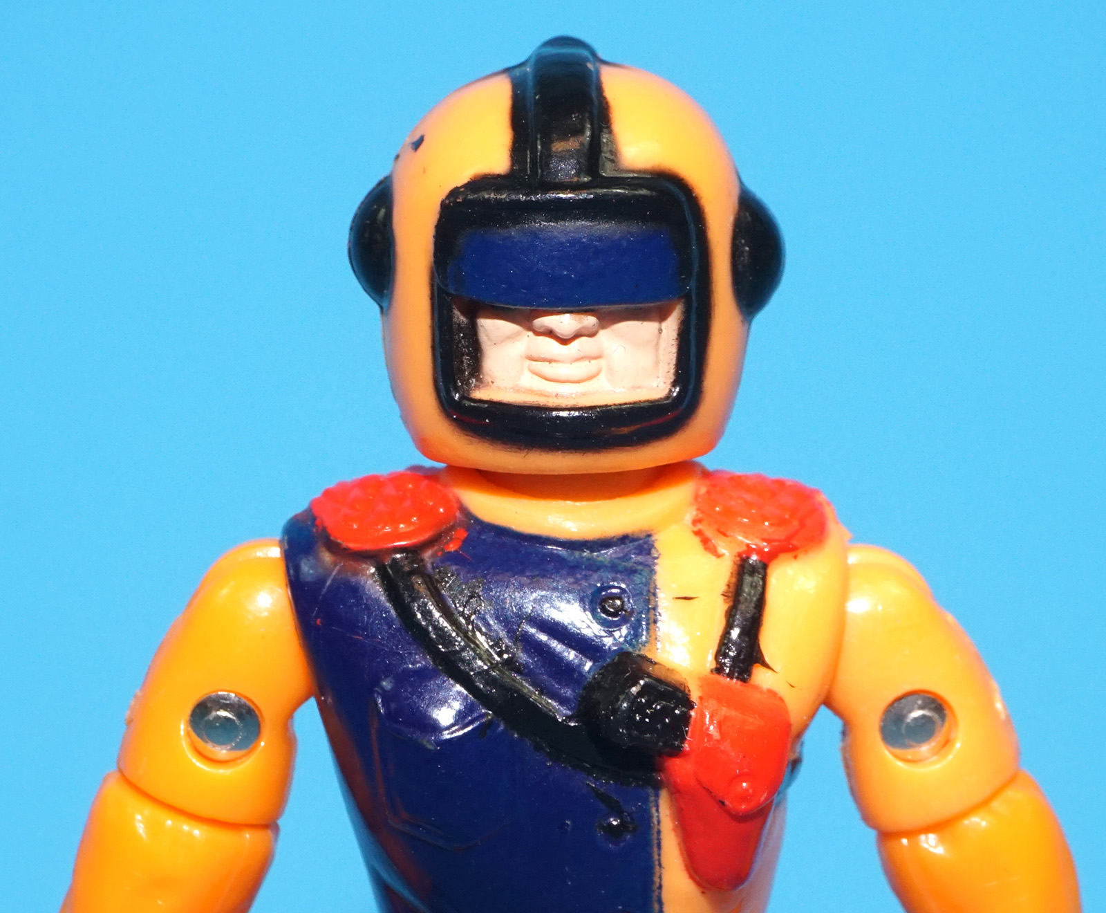 CRUSADER A REAL LIFE HERO MAJOR JIM 1980s BOOTLEG GI JOE KO EUROPEAN FORCE - Image 2