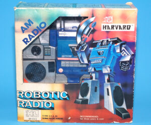 TRANSFORMERS KO ROBOTIC RADIO TRANSFORMABLE ROBOT WARRIOR MIB NRFB US BOX 1984 TAI FONG