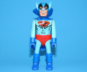 AIRGAM BOYS COMICS SUPER FANTASTICS BIRD MAN NEAR COMPLETE DIABOLICS 1986 AIRGAM S.A. PYRO PLAST