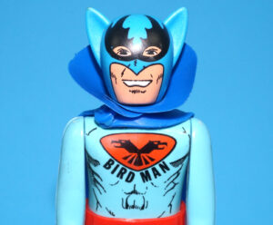 AIRGAM BOYS COMICS SUPER FANTASTICS BIRD MAN NEAR COMPLETE DIABOLICS 1986 AIRGAM S.A. PYRO PLAST
