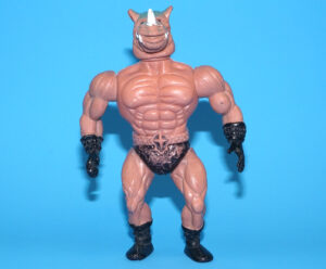 MOTU KO NINJA TURTLES COMBO HERO ROCKSTEADY 1990 DOMENE JUYBA SPAIN TMNT BOOTLEG