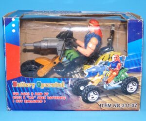 DELUXE ROAD KING DREAM MACHINE RIDER BIKER MICE FROM MARS DUNERIPPER BOXED EURO BOX 1998 BOOTLEG