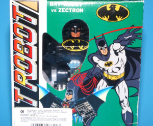 BAT ROBOT VS ZECTRON BOXED MIB NRFB EURO BOX 1992 R.O.C. TAIWAN TRANSFORMERS KO BATMAN BOOTLEG