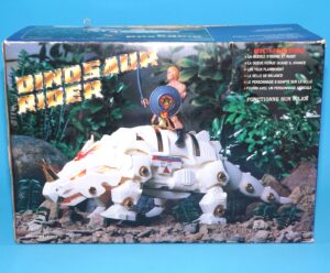MOTU KO DINOSAUR RIDER COMPLETE BOXED EURO BOX 1986 GEMINIS HE-MAN BOOTLEG TOY READ