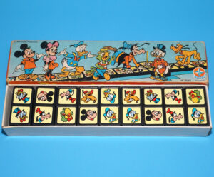 DOMINO DISNEYLANDIA COMPLETE 1968 ESTRELA BRAZIL DISNEY GAME