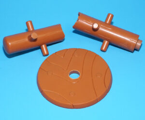 KARATE KID ORIGINAL SPARE PART MR MIYAGI BREAK-AWAY POLE 1986 REMCO